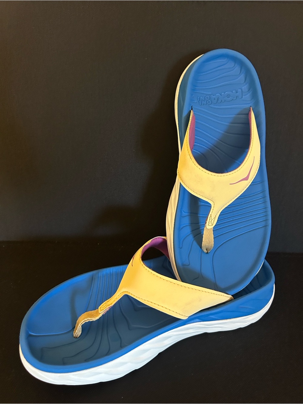 Hoka Women's Ora Recovery Flip Impala/Coastal Sky
